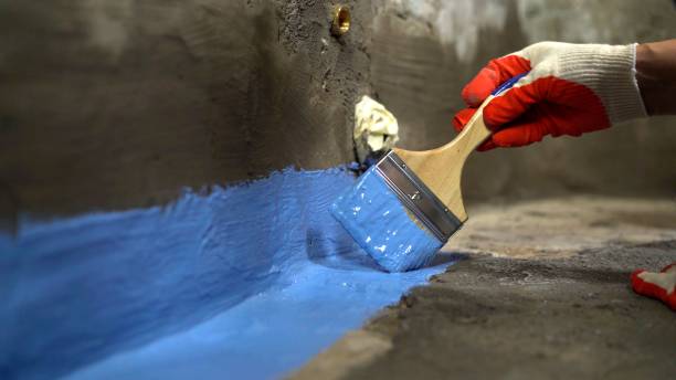 SJ Waterproofing Pros commercial waterproofing team near Haddon Heights, NJ
